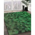 thumbnail image 3 of Ahgly Tapis Rectangulaire Lavable en Machine Intérieur Transitionnel Vert Forêt Foncé, 2 Pieds x 3 Pieds, 3 of 7