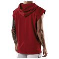thumbnail image 5 of Timegard Tank Tops Men Sleeveless Hoodies Pullover Solid Color Casual Loose Workout Tee Shirts Summer, 5 of 5