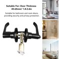 thumbnail image 4 of Door Handle Lock, Aluminum Alloy Door Lever Lock with 3 Keys for Room, 4 of 8