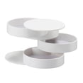 thumbnail image 1 of CEHVOM Jewelry Storage Box 4-Layer Rotatable Jewelry Accessory Storage Tray With Lid Clearance, 1 of 5