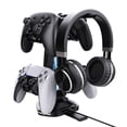 thumbnail image 4 of RGB Controller Stand Featuring 9 Lighting Modes, Equipped with 2 USB Ports, And Designed As a Headset Holder for Desks, Compatible with for All Types of Headphones And Controllers, 4 of 9