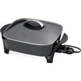 thumbnail image 1 of Presto 12-Inch Electric Skillet with Glass Cover, Nonstick Multi-Use Pan, Black, 1 of 9