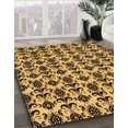 thumbnail image 2 of Ahgly Company Tapis d'Intérieur Ronds Abstraits pour Boulangers Bruns, Tapis de Zone Abstraits, 5 Pieds Rond, 2 of 6