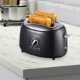 thumbnail image 3 of Brentwood 2-Slice Extra Wide Slot Retro Toaster, Black, 3 of 3