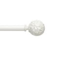 thumbnail image 1 of Umbra Carved 1" Window Curtain Rod 42-120" White, 1 of 4