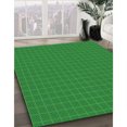 thumbnail image 3 of Ahgly Company Machine Washable Indoor Rectangle Transitional Green Area Rugs, 6' x 9', 3 of 7