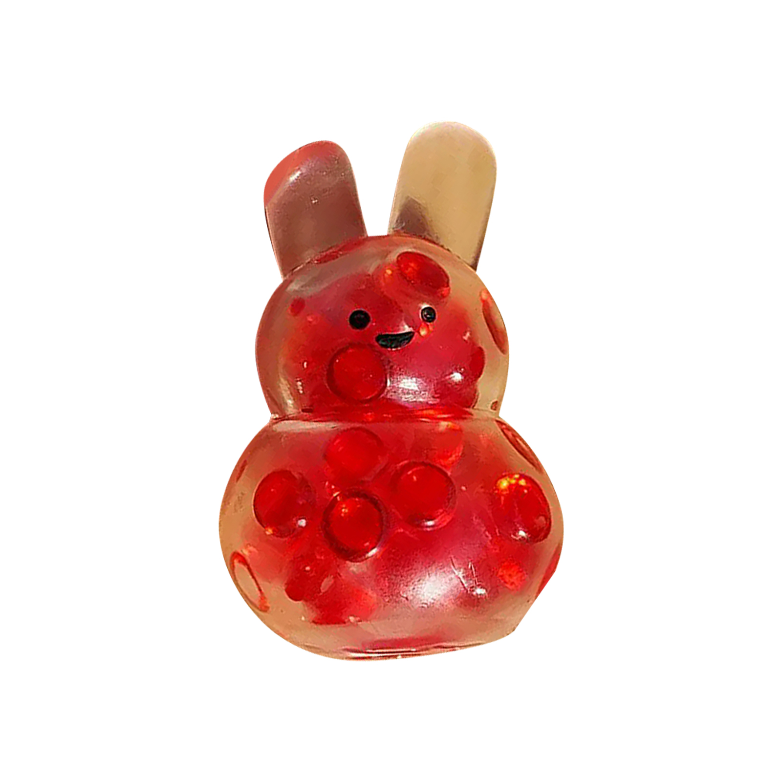 Lapin de Pâques Squishy,Jouet Lapin de Pâques Balle Anti-Stress Cerveau Squishy à Éclater,Cadeaux de Panier de Pâques Balles Anti-Stress pour
