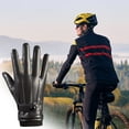 thumbnail image 5 of XYAIYT Gants d'Hiver pour Hommes, Boucle de Poignet Réglable, Écran Tactile, Compatible avec Cyclisme en Plein Air, Cadeau de Course, Costume Décontracté en Polyester et Velours, Chaud et Coupe-Vent pour Temps Froid, 5 of 5