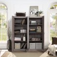 thumbnail image 4 of Manhattan Comfort Hopkins Garde-Robe de Rangement Moderne 3.0 Gris - Ensemble de 2, 4 of 4
