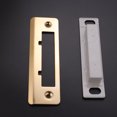 thumbnail image 3 of Stainless Steel Door Lock Plate Creative Useful Door Guide Door Frame Door Lock for Home with Two Screws (Yellow), 3 of 9