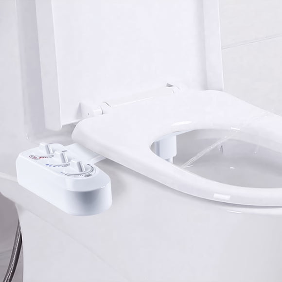 Vaidha Bidet Toilet Seat Attachment & Fresh Water Sprayer (Cool & Warm Temperature Control,-Nozzle Cleaning,Non-,Adjustabl-e Pressure,Female Wash)