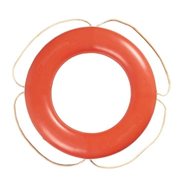 Taylor Made Products 570001 Aer-O-Buoy Canadian Coast Guard Approved Boat Life Ring (24", Orange)