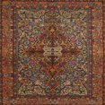 thumbnail image 1 of Ahgly Company Indoor Square Traditional Red Persian Area Rugs, 4' Square, 1 of 6