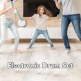 thumbnail image 3 of Module de Frappe de Tambour de Réalité Virtuelle, Ensemble de Tambour Électronique à Longue Veille avec Éclairage Coloré pour Adultes Enfants, 3 of 7