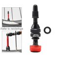 thumbnail image 1 of Tubeless Presta ,Tubeless Stem Presta Tire , Detachable Bike Tubeless Tire Extension Copper Presta 40mm, 1 of 10