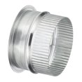 thumbnail image 1 of Uxcell Collier de Conduit de 4 Pouces, 1Pcs Bride de Connecteur de Conduit en Fer Galvanisé Raccord de Conduit d'Air pour Maison Bureau, 1 of 5