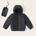 thumbnail image 2 of Tranfacy Kids Packable Hooded Puffer Jacket for 2-14 Years Lightweight Zipper Pocket with Storage Bag, 2 of 6