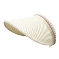 thumbnail image 1 of Empty Top Hat Breathable Indeformable Straw Reinforced Quick Drying Visor Hat Outdoor Supplies, 1 of 10