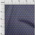 thumbnail image 1 of oneOone Polyester Lycra Fabric Dot|Swirl & Floral Block Print Sewing Fabric BTY 56 Inch Wide, 1 of 4