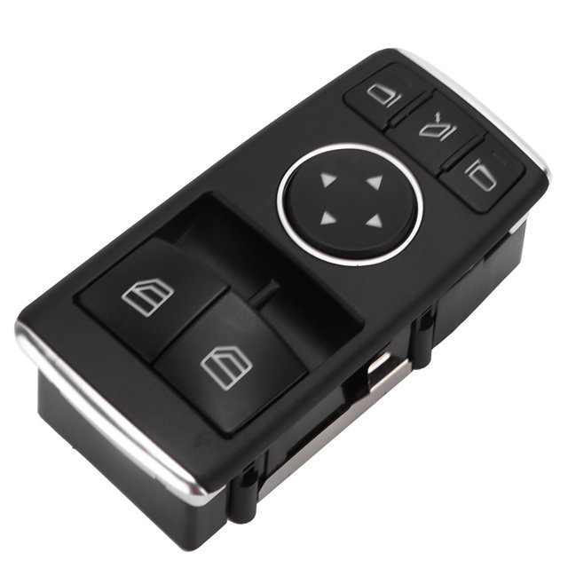 Interrupteur de Contrôle de Miroir de Fenêtre, Fiable Durable 1729056900 Installation Simple pour Voiture