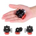 thumbnail image 2 of Andoer Mini Monitor Mount Tripod Head Cold Shoe Adapter Aluminum Alloy 1/4 Inch Screw for, 2 of 8