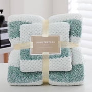 TopLLC Bath Towel Bathroom Set Deluxe Bath Towel Ultra Soft Cotton Towel Set High Absorbent Towel Includes 1 Bath Towel 28.5X51 Inches And 1 Towel 13.5X29.5 In
