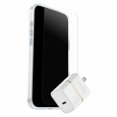 thumbnail image 1 of OtterBox Protection+Power Kit (Symmetry Clear MagSafe w/Glass + Wall Charger 30W White) Clear for iPhone 17 Pro Max, 1 of 4