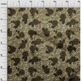 thumbnail image 2 of oneOone Tissu Popeline de Coton Imprimé Géométrique Triangle au Mètre 42 Pouces de Large, 2 of 5