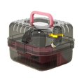thumbnail image 3 of Milaget Hamster Cage with Water Bottle Breathable Carry Case for s Gerbils Rats pink, 3 of 9