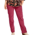 thumbnail image 1 of XZNGL Womens Solid Pocket Corduroy Pants, 1 of 1