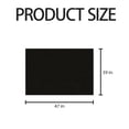 thumbnail image 3 of Oleegame 2PC Suitable For Outdoor Barbecue Double Fireproof Barbecue Mats Indoor Fireplace/ Mats Oil And Water Barbecue Protectors For And Terraces Black, 3 of 9