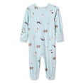 thumbnail image 2 of George Baby Boys' Two-Way Zip Sleeper, 2 of 2