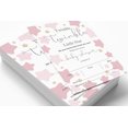 thumbnail image 2 of Inkdotpot Set Of 30Gender Reveal Baby Shower Invitations-Diaper Raffle Tickets And Baby Shower Book Request Cards Twinkle Twinkle Little Star Invites Its A Boy Its A Girl, 2 of 8