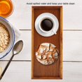 thumbnail image 2 of Greensen Rectangle Wooden Tea Tray Serving Table Plate Snacks Food Storage Dish for Hotel Home , Tea Serving Plate , Tea Tray, 2 of 8
