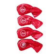 thumbnail image 5 of jinwen 9pcs/set Waterproof Golf Club Iron Cover Protective Headcover Universal Red, 5 of 5