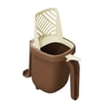 thumbnail image 2 of EGNMCR Cats Litter Scooping With Holders Litter Box Shovel And Waste Storage Container 3 In 1 Portable Kitty Poop Disposal System Plastics Scoop, 2 of 6