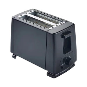 BotaniNest Oaster 2 Slices Stainless Steel Double Slot Toaster With Bun Attachment Function 7 110v
