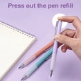 thumbnail image 3 of Mohdy When Ordering a Gel Pen,1Ml Ballpoint Pens Grip Pen Black Ballpoint Pens with Soft Grip Smooth Writing Perfect for Journaling and Gifting,Material:Plastic, 3 of 7