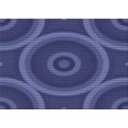 thumbnail image 1 of Ahgly Company Tapis d'Intérieur Rectangulaire Transitionnel Bleu Lavable à la Machine, 2 Pieds x 3 Pieds, 1 of 7