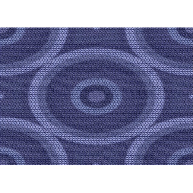 Ahgly Company Tapis d'Intérieur Rectangulaire Transitionnel Bleu Lavable à la Machine, 2 Pieds x 3 Pieds
