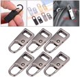 thumbnail image 4 of 6 PCS Zipper Pull Replacement Handle Mend Fixer Zipper Tab Zipper Sliders Zipper Grey S, 4 of 9