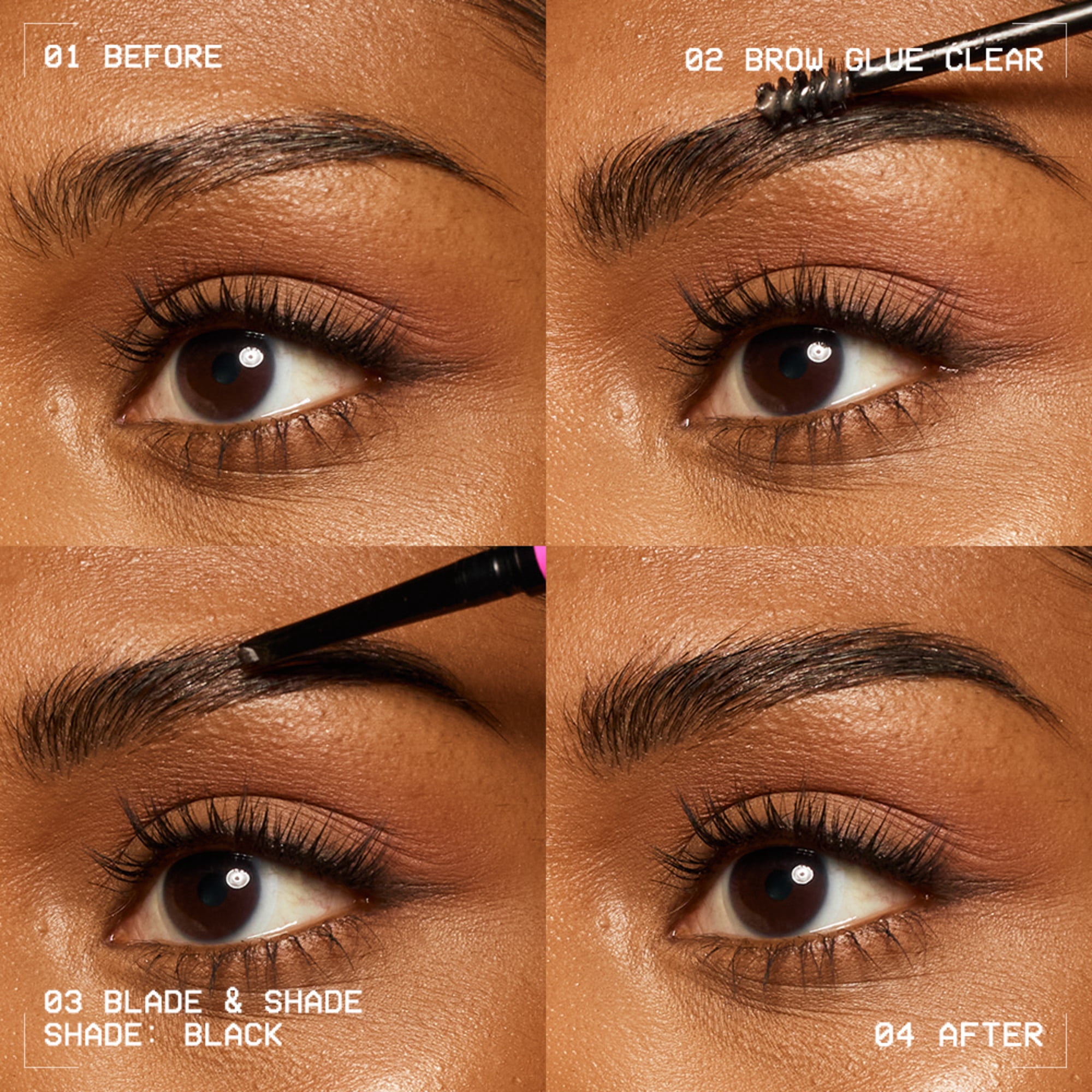 NYX Professional Makeup Crayon à sourcils double côtés Blade & Shade