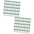 thumbnail image 1 of Abbracc 100 Pcs Illets Outil Robuste pour Scrapbooking Vêtements Chaussures Vert, 1 of 9