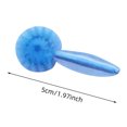 thumbnail image 2 of Binwennn Heated Towel Rack Towel Racks for Bathroom over Toilet Hanging Paper Towel Holder Belly Button Fluff Brush Prank Novelty Brush | Convenient Belly Button Care Tool Convenient Face Brush, 2 of 3