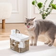 thumbnail image 2 of Water Triple Filter Pet Water 2025 50.72OZ/1.5L Automatic Cat Dog Quiet With LED Indicator For Cats Dogs, 2 of 2