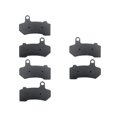 thumbnail image 2 of KMG Front + Rear Brake Pads Compatible with 2008-2011 Harley FLHX Street Glide - Non-Metallic Organic NAO Brake Pads Set, 2 of 4