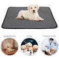 thumbnail image 2 of Tapis de Propreté Lavables pour Chien Réutilisables Tapis d'Entraînement pour Chiot Imperméables avec Grande Absorption d'Urine pour l'Entraînement Mise Bas Maison Tapis d'Absorption Antidérapants pour Chien (17.7*23.6”), 2 of 7