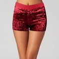 thumbnail image 2 of Shorts à Sequins pour Femmes, Hot Pants Disco, Mini Short Jazz Brillant, Extensible, Danse, 2 of 5