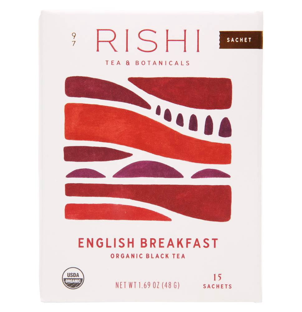 Rishi Tea - Organic Black Tea English Breakfast - 15 Sachet(s)