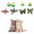 thumbnail image 1 of Electric Rotating Butterfly Bird Rod Wire Cat Teaser Toys For Pet Cats Kittens, 1 of 5